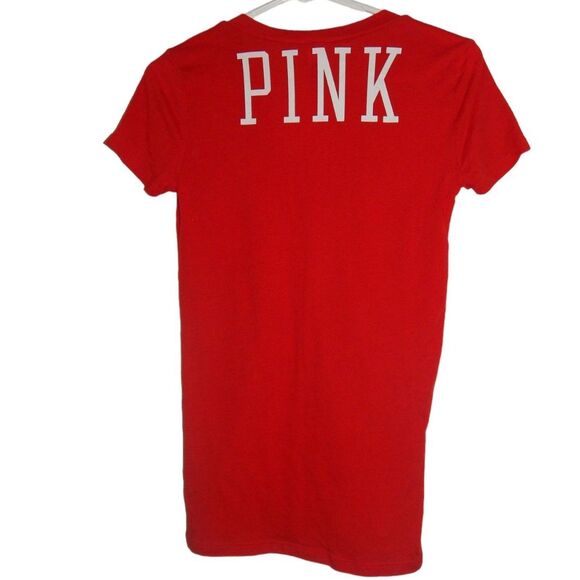VICTORIA'S SECRET PINK with 5TH & OCEAN CLOTHING St. Louis Cardinals sequin tee - Picture 4 of 5